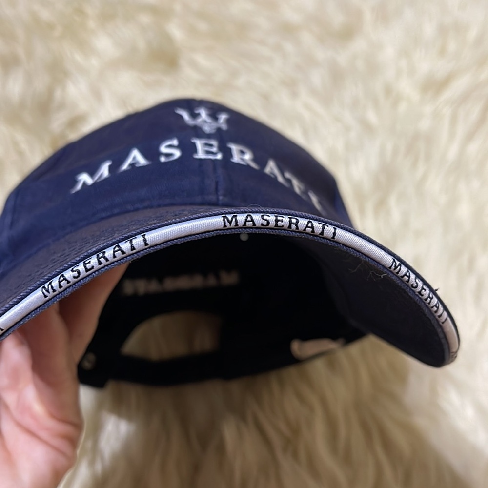 Maserati Hat Navy OS - Picture 4 of 7